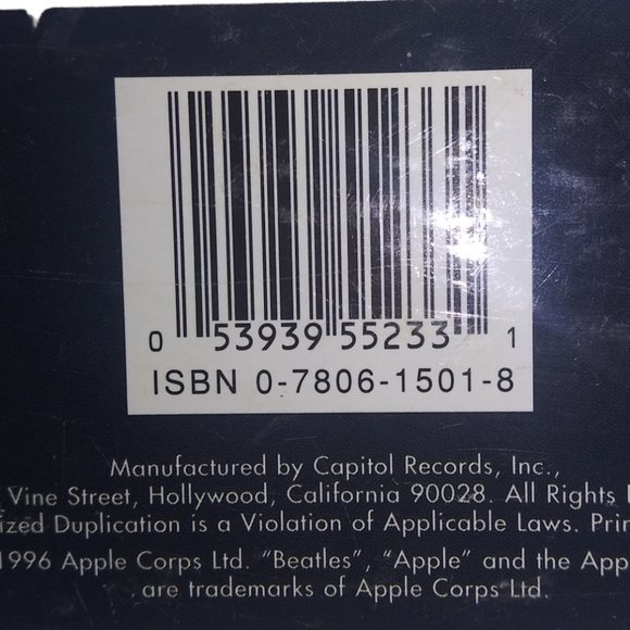 VTG The Beatles Anthology Collectors VHS 8 Tape Box Collection Set 1996 Apple - Picture 8 of 8